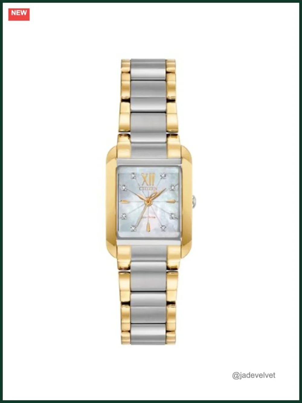 Citizen Eco-Drive Women's Watch, Gold-Tone Stainless Steel, Sapphire Crystal,